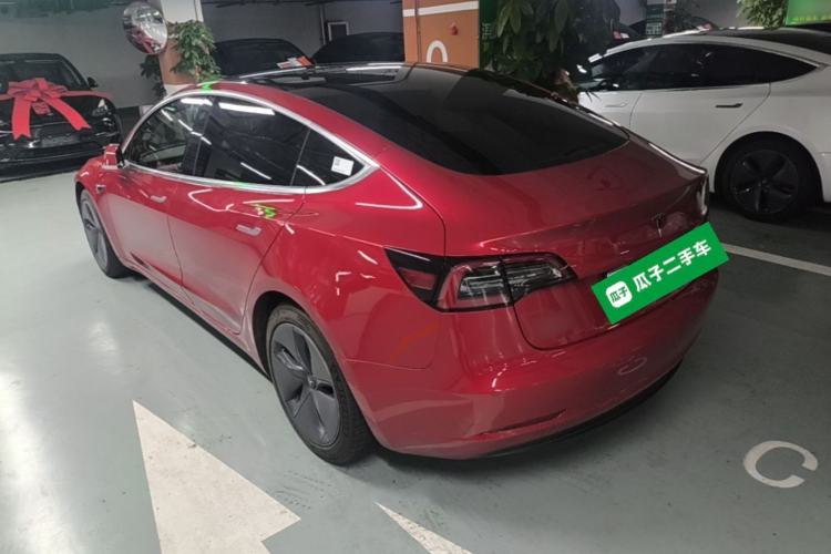 Used Tesla Model 3 2020 Revised Version Standard Range Rear-Wheel Drive – Upgraded Edition Rear Left 45 Deg