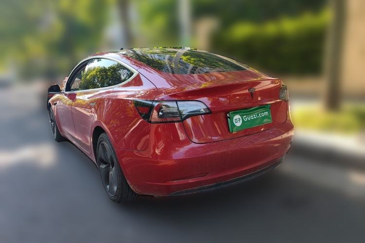 Used Tesla Model 3 2020 Standard Range Rear-Wheel Drive Upgraded Version Rear Left 45 Deg