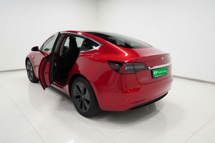 Used Tesla Model 3 2020 Standard Range Rear-Wheel Drive Upgraded Version Rear Left 45 Deg