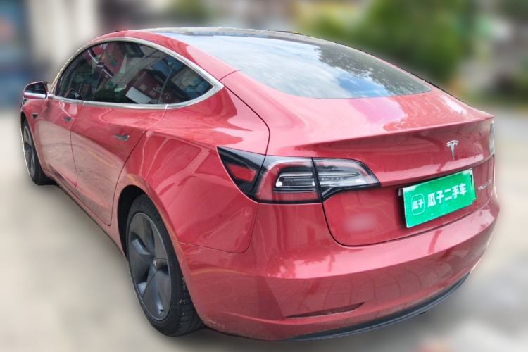 Used Tesla Model 3 2020 Revised Version Standard Range Rear-Wheel Drive – Upgraded Edition Rear Left 45 Deg