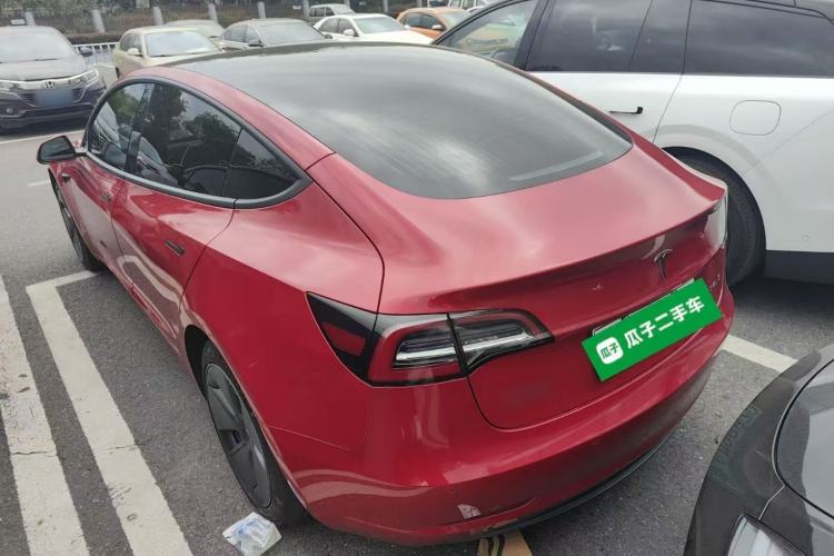 Used Tesla Model 3 2020 Revised Version Standard Range Rear-Wheel Drive – Upgraded Edition Rear Left 45 Deg