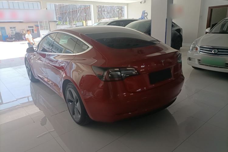 Used Tesla Model 3 2020 Standard Range Rear-Wheel Drive Upgraded Version Rear Left 45 Deg
