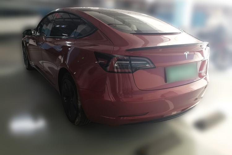 Used Tesla Model 3 2020 Standard Range Rear-Wheel Drive Upgraded Version Rear Left 45 Deg