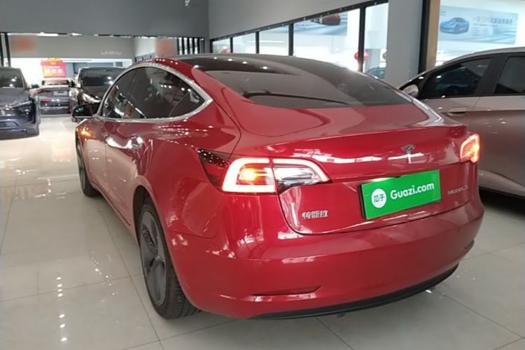 Used Tesla Model 3 2020 Revised Version Standard Range Rear-Wheel Drive – Upgraded Edition Rear Left 45 Deg