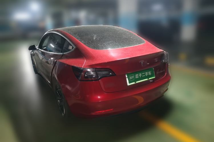 Used Tesla Model 3 2020 Revised Version Standard Range Rear-Wheel Drive – Upgraded Edition Rear Left 45 Deg