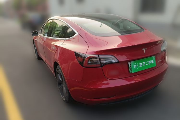 Used Tesla Model 3 2020 Revised Version Standard Range Rear-Wheel Drive – Upgraded Edition Rear Left 45 Deg