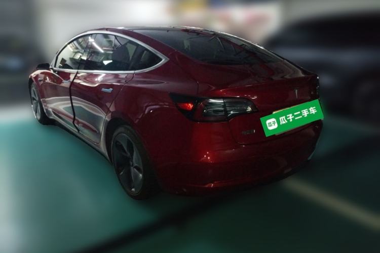 Used Tesla Model 3 2020 Standard Range Rear-Wheel Drive Upgraded Version Rear Left 45 Deg