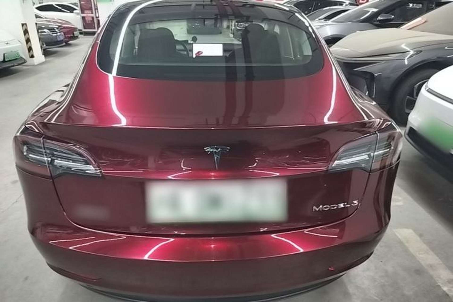 Used Tesla Model 3 2020 Refreshed Version Long-Range Rear-Wheel Drive Rear