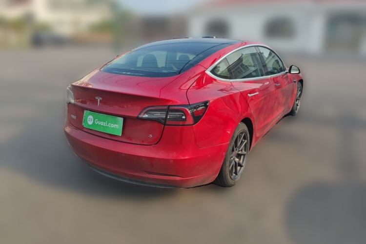 Used Tesla Model 3 2020 Standard Range Rear-Wheel Drive Upgraded Version Rear Right 45 Deg