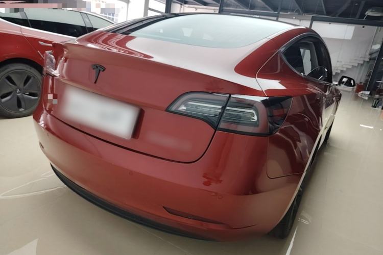 Used Tesla Model 3 2020 Standard Range Rear-Wheel Drive Upgraded Version Rear Right 45 Deg
