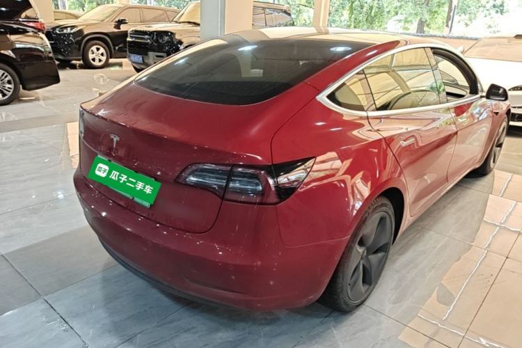 Used Tesla Model 3 2020 Revised Version Standard Range Rear-Wheel Drive – Upgraded Edition Rear Right 45 Deg