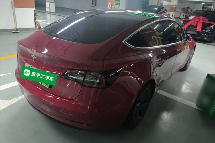 Used Tesla Model 3 2020 Revised Version Standard Range Rear-Wheel Drive – Upgraded Edition Rear Right 45 Deg