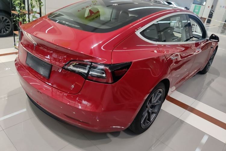 Used Tesla Model 3 2020 Standard Range Rear-Wheel Drive Upgraded Version Rear Right 45 Deg