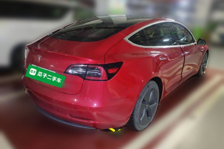 Used Tesla Model 3 2020 Revised Version Standard Range Rear-Wheel Drive – Upgraded Edition Rear Right 45 Deg