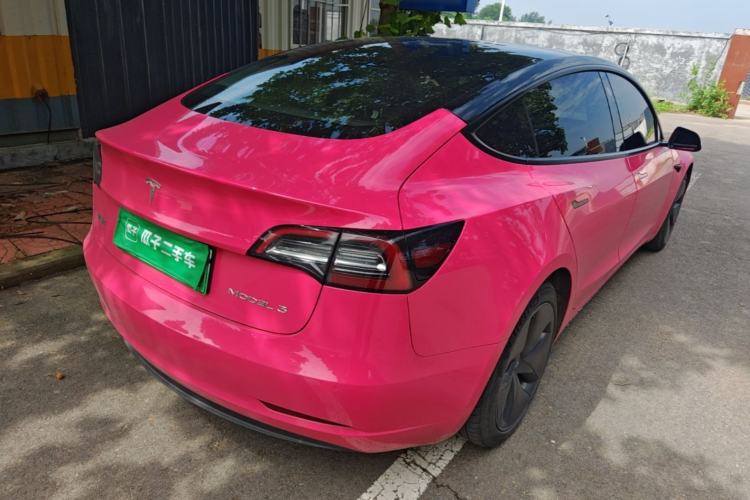 Used Tesla Model 3 2020 Standard Range Rear-Wheel Drive Upgraded Version Rear Right 45 Deg