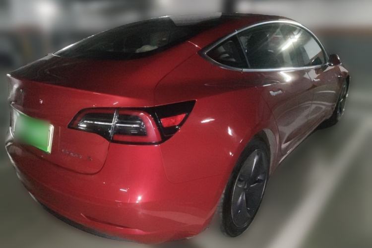 Used Tesla Model 3 2020 Standard Range Rear-Wheel Drive Upgraded Version Rear Right 45 Deg