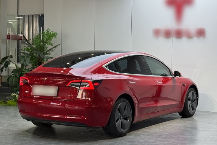 Used Tesla Model 3 2020 Revised Version Standard Range Rear-Wheel Drive – Upgraded Edition Rear Right 45 Deg