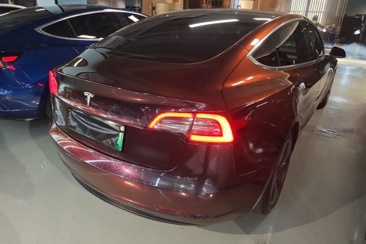 Used Tesla Model 3 2020 Revised Version Standard Range Rear-Wheel Drive – Upgraded Edition Rear Right 45 Deg