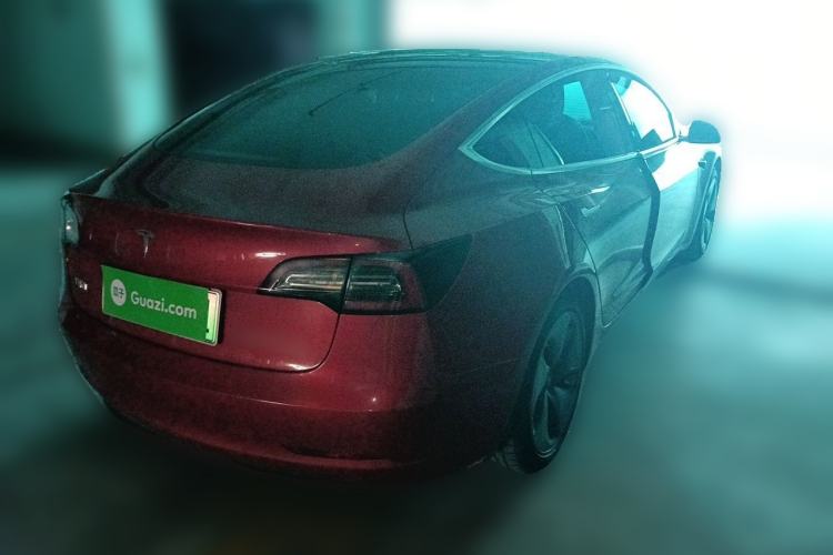 Used Tesla Model 3 2020 Standard Range Rear-Wheel Drive Upgraded Version Rear Right 45 Deg