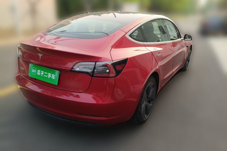 Used Tesla Model 3 2020 Revised Version Standard Range Rear-Wheel Drive – Upgraded Edition Rear Right 45 Deg