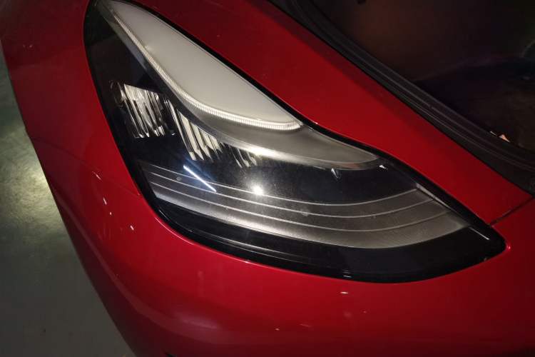 Used Tesla Model 3 2020 Standard Range Rear-Wheel Drive Upgraded Version Right Front Headlight
