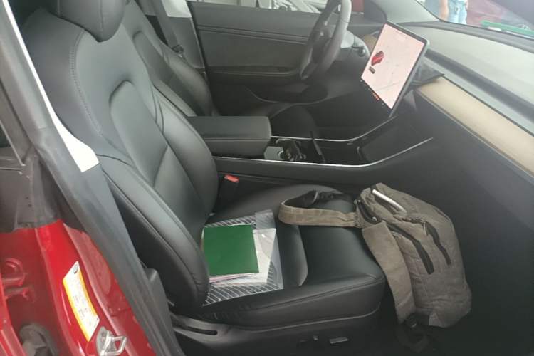 Used Tesla Model 3 2020 Standard Range Rear-Wheel Drive Upgraded Version Right Front Seat