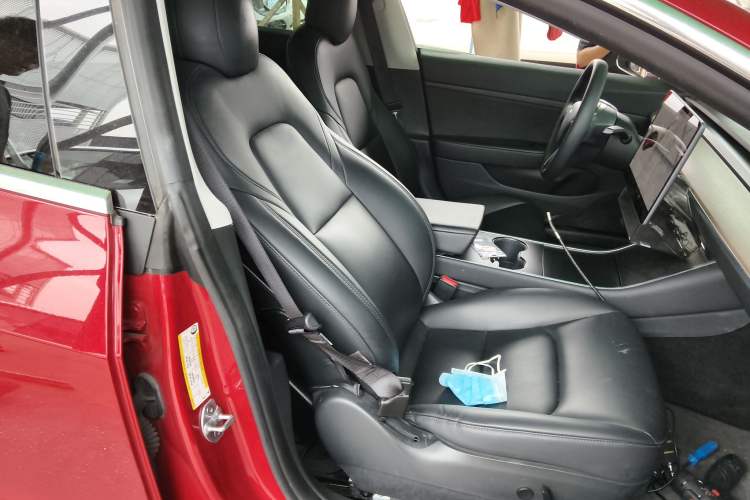 Used Tesla Model 3 2020 Standard Range Rear-Wheel Drive Upgraded Version Right Front Seat