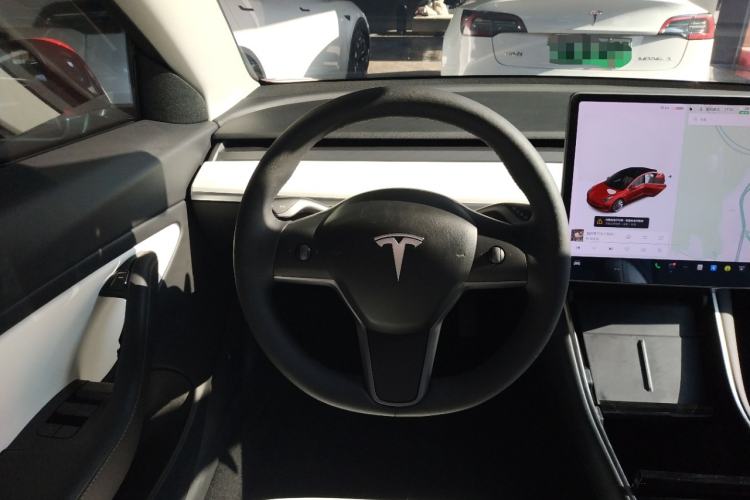 Used Tesla Model 3 2020 Refreshed Version Long-Range Rear-Wheel Drive Steering Wheel