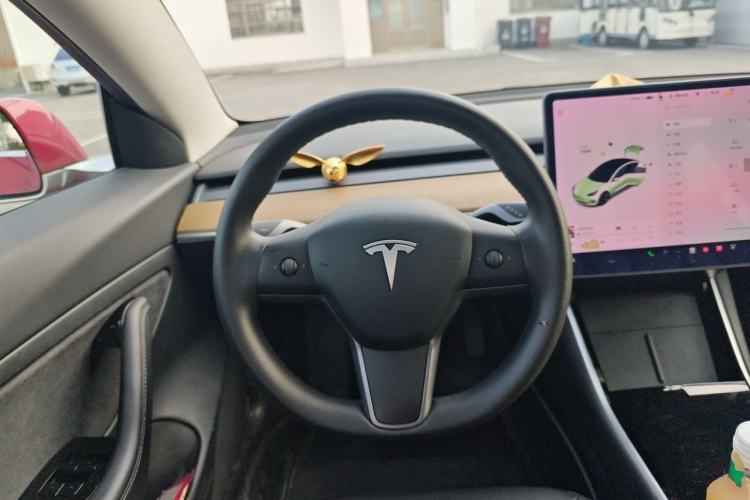 Used Tesla Model 3 2020 Standard Range Rear-Wheel Drive Upgraded Version Steering Wheel