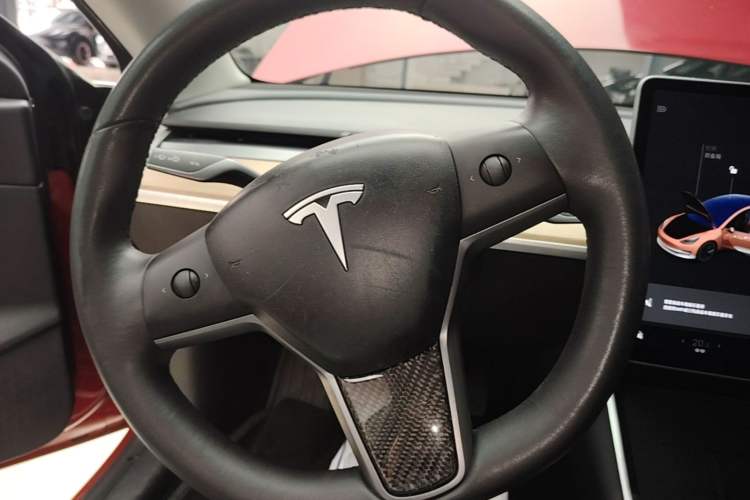 Used Tesla Model 3 2020 Standard Range Rear-Wheel Drive Upgraded Version Steering Wheel