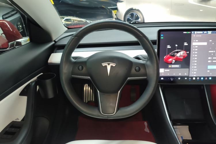 Used Tesla Model 3 2020 Refreshed Version Long-Range Rear-Wheel Drive Steering Wheel