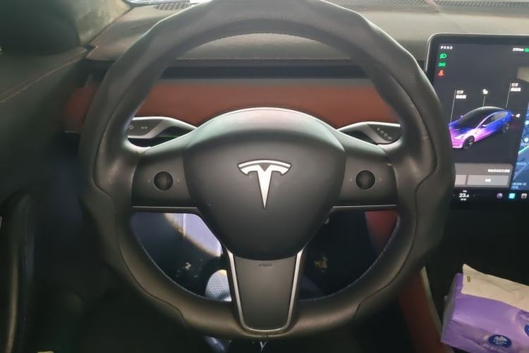 Used Tesla Model 3 2020 Refreshed Version Long-Range Rear-Wheel Drive Steering Wheel