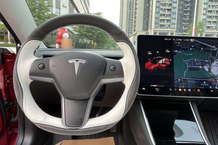 Used Tesla Model 3 2020 Standard Range Rear-Wheel Drive Upgraded Version Steering Wheel