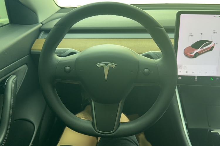 Used Tesla Model 3 2020 Standard Range Rear-Wheel Drive Upgraded Version Steering Wheel