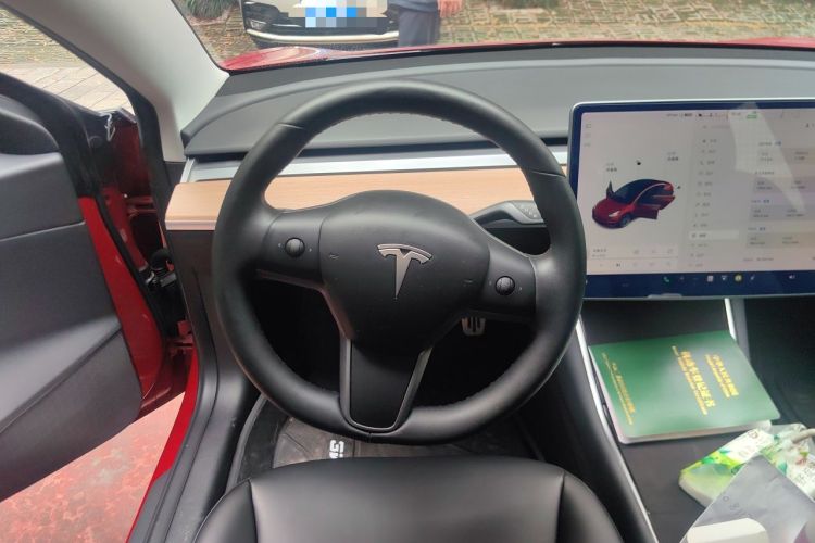 Used Tesla Model 3 2020 Refreshed Version Long-Range Rear-Wheel Drive Steering Wheel