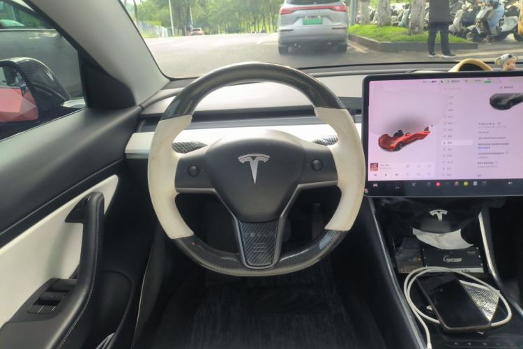 Used Tesla Model 3 2020 Standard Range Rear-Wheel Drive Upgraded Version Steering Wheel