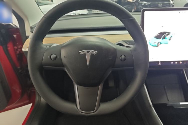 Used Tesla Model 3 2020 Long-Range Rear-Wheel-Drive Version Steering Wheel