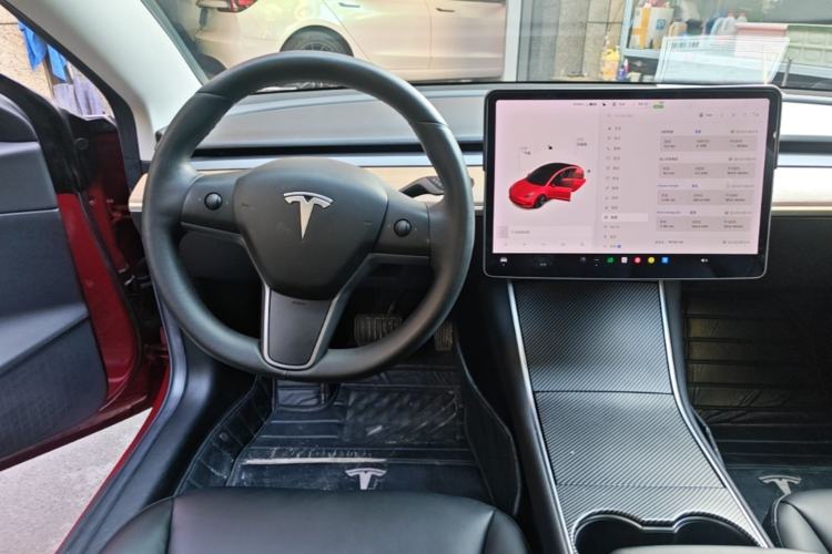 Used Tesla Model 3 2020 Standard Range Rear-Wheel Drive Upgraded Version Steering Wheel