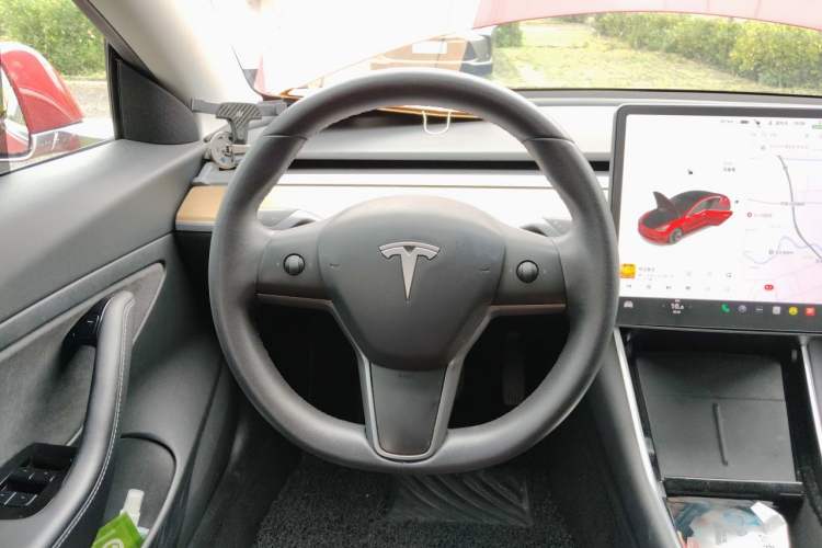 Used Tesla Model 3 2020 Refreshed Version Long-Range Rear-Wheel Drive Steering Wheel