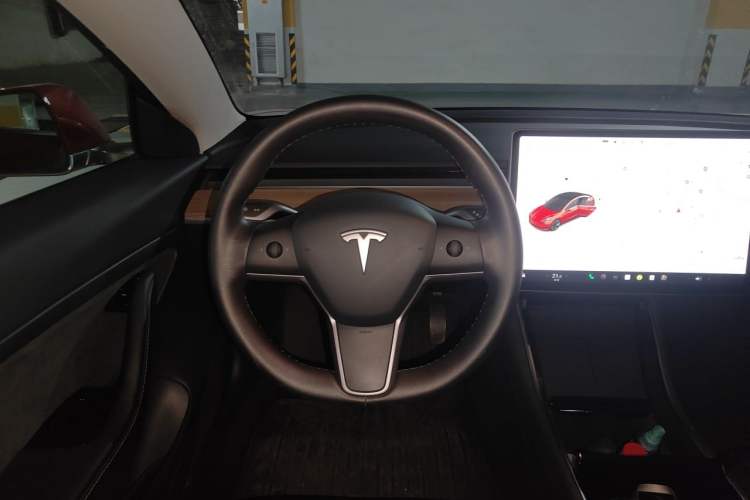 Used Tesla Model 3 2020 Revised Version Standard Range Rear-Wheel Drive – Upgraded Edition Steering Wheel