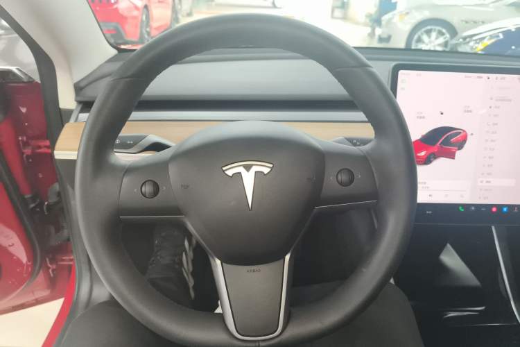 Used Tesla Model 3 2020 Standard Range Rear-Wheel Drive Upgraded Version Steering Wheel
