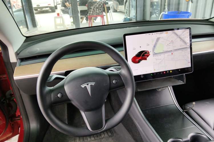 Used Tesla Model 3 2020 Standard Range Rear-Wheel Drive Upgraded Version Steering Wheel