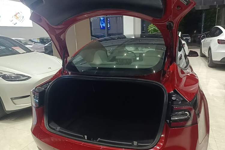 Used Tesla Model 3 2020 Long-Range Rear-Wheel-Drive Version Trunk