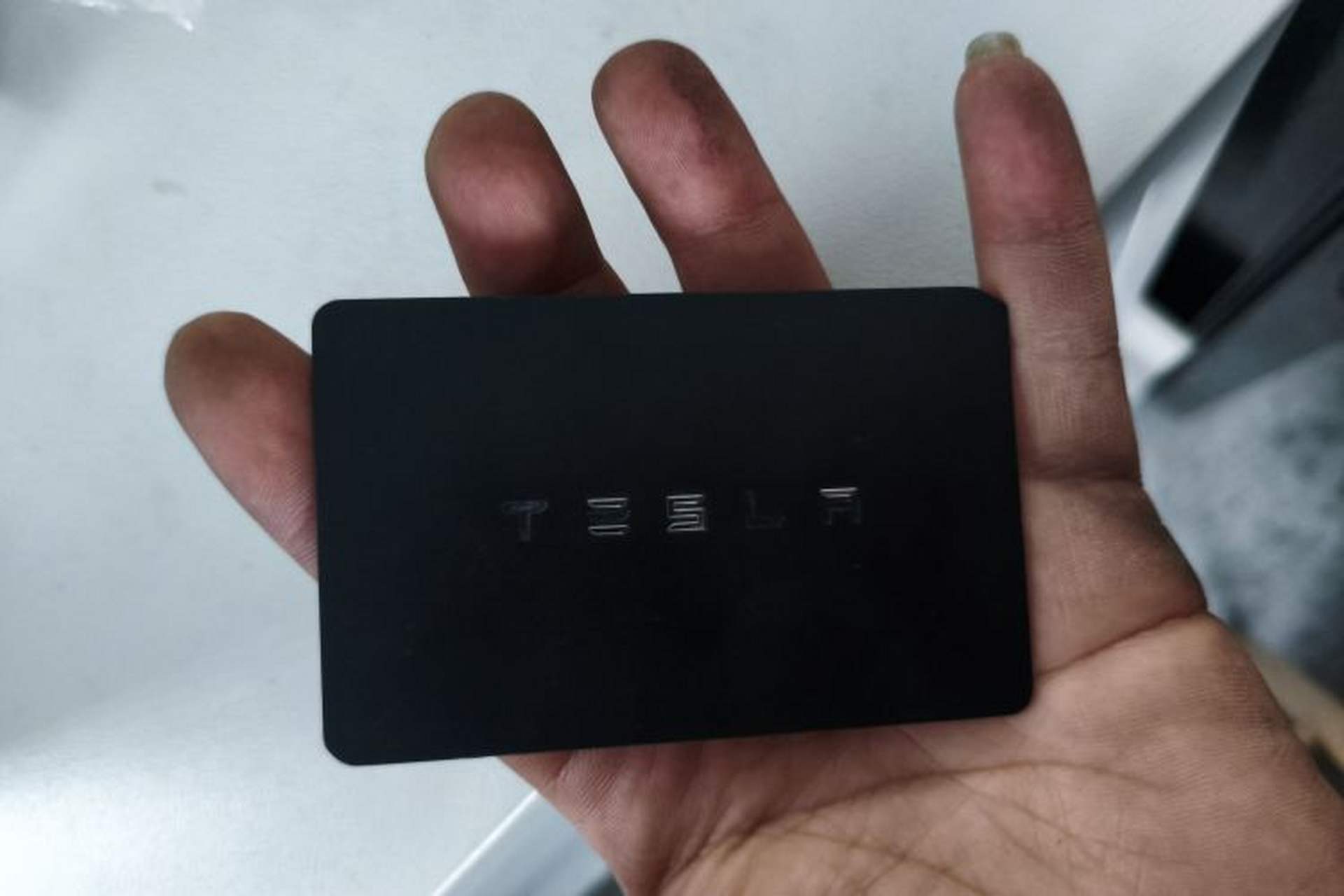 Used Tesla Model 3 2020 Standard Range Rear-Wheel Drive Upgraded Version Vehicle Key