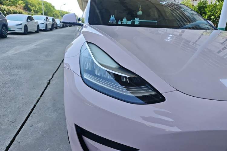 Used Tesla Model 3 2020 Standard Range Rear-Wheel Drive Upgraded Version Right Front Headlight