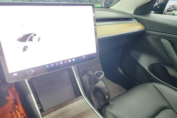 Used Tesla Model 3 2020 Standard Range Rear-Wheel Drive Upgraded Version Audio And AC Panel