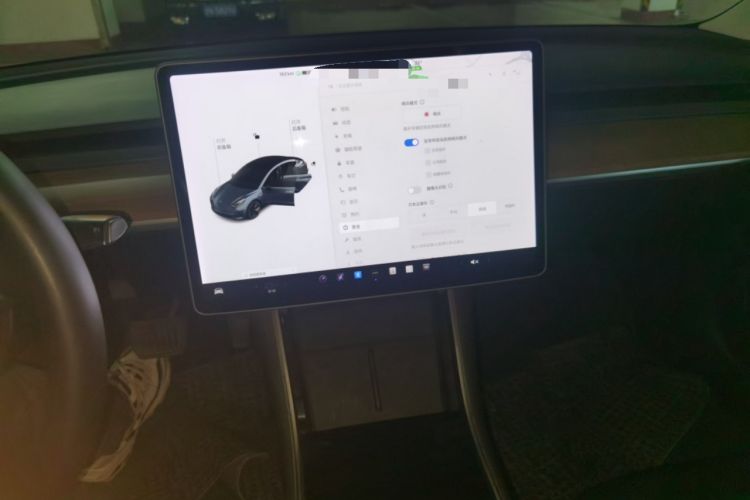 Used Tesla Model 3 2020 Standard Range Rear-Wheel Drive Upgraded Version Audio And AC Panel
