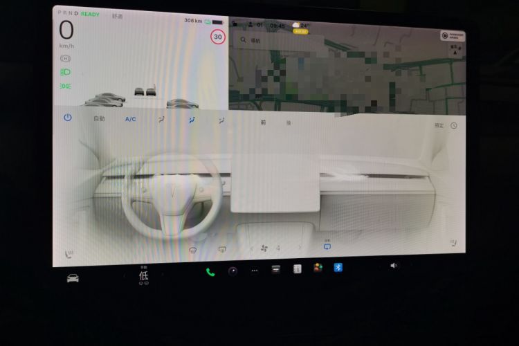 Used Tesla Model 3 2020 Standard Range Rear-Wheel Drive Upgraded Version Audio And AC Panel