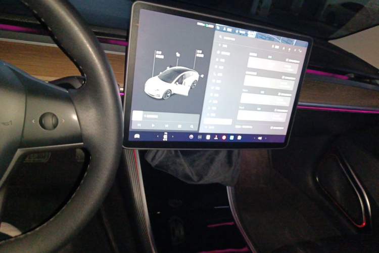 Used Tesla Model 3 2020 Revised Version Standard Range Rear-Wheel Drive – Upgraded Edition Audio And AC Panel