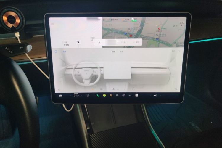 Used Tesla Model 3 2020 Standard Range Rear-Wheel Drive Upgraded Version Audio And AC Panel